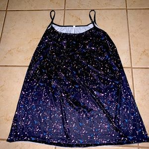 Splatter Flowy Tank Top